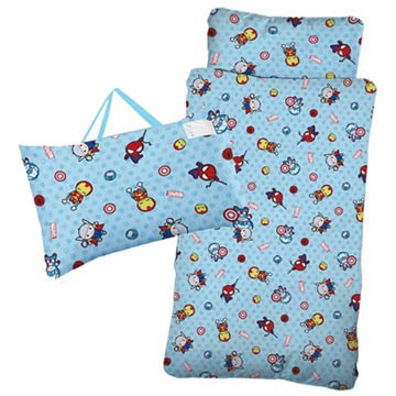 【BabyTiger虎兒寶】卡通造型幼教兒童睡袋- 復仇者聯盟Q版