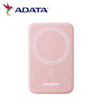 威剛 R050 5000mAh 磁吸式 PD/QC 20W高效快充行動電源(粉)