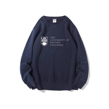 UBC不列顛哥倫比亞大學圓領衛衣加絨加厚文化衫校服紀念品聚會