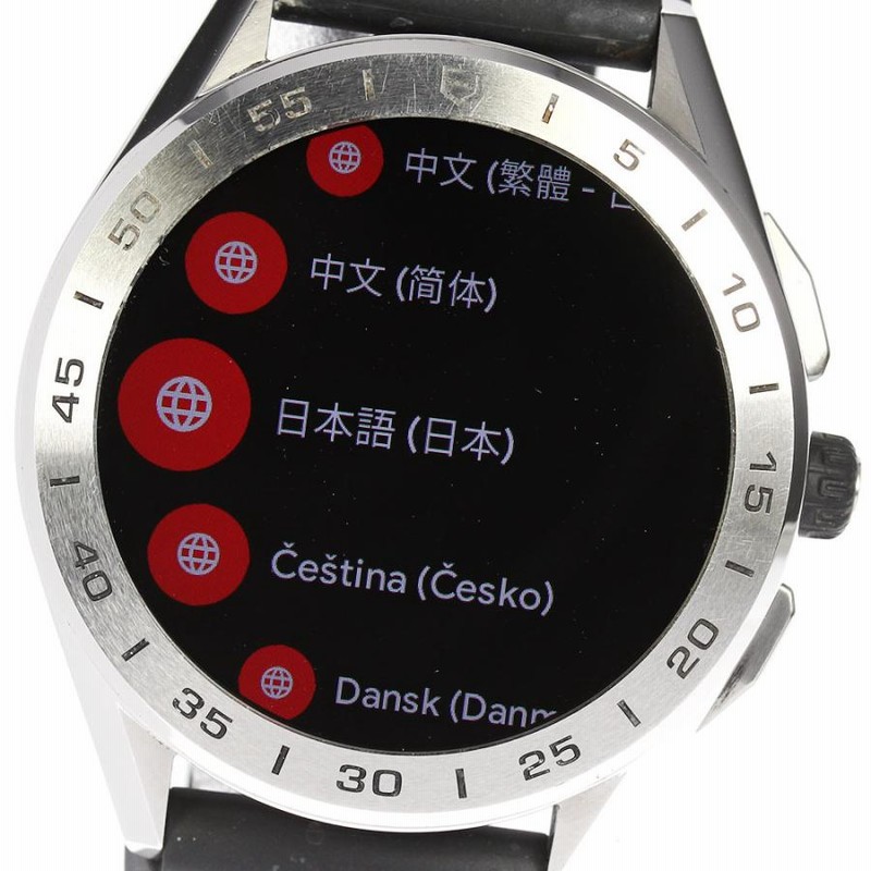 ☆箱・保証書付き【TAG HEUER】タグホイヤー コネクテッド SBG8A12  