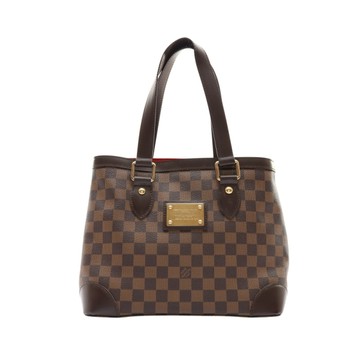 LOUIS VUITTON LV 路易威登 Hampstead PM 肩背包 棕色 棋盤格帆布 N51205 【二手名牌BRAND OFF】