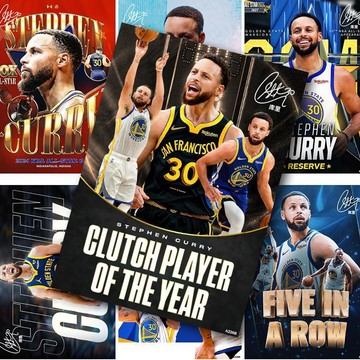 🔥臺灣熱賣⚡️庫裏海報2022總冠軍高清NBA勇士籃球明星寫真房間臥室裝飾畫壁紙🎉