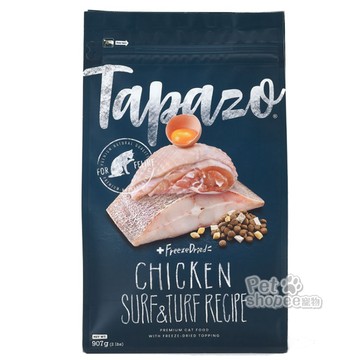 ✨貓日常✨Tapazo 特百滋 凍乾雙饗宴 5lb【免運/四款選擇】 貓飼料 貓乾糧