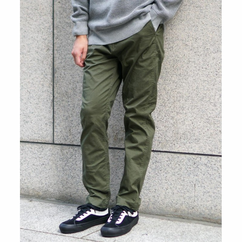 ビームス メン Beams ストレッチテーパードチノ メンズ Olive Od S Beams Men 通販 Lineポイント最大1 0 Get Lineショッピング