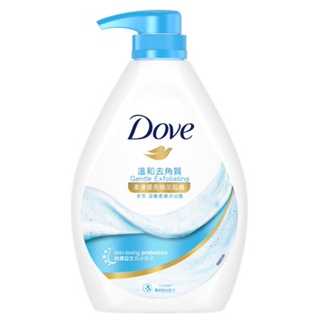 多芬滋養柔膚沐浴露900g溫和去角質