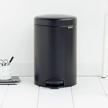 Brabantia NEWICON環保垃圾桶-12L-尊爵黑