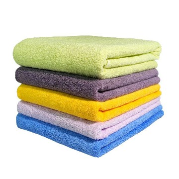 飯店級加厚素色浴巾(顏色隨機) [大買家]
