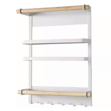 小麥購物 多用途磁鐵置物架 L1114  白色  1個