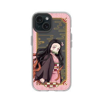 iPhone 15 Clear 透明 - 鬼滅之刃 Demon Slayer - 角色系列-禰豆子