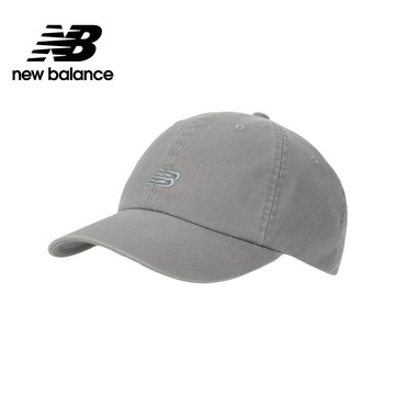 【New Balance官方旗艦店】NB棒球帽/復古帽_LAH51004SLA_中性_灰色_F