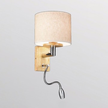 E27 布罩床頭壁燈  L01-1914