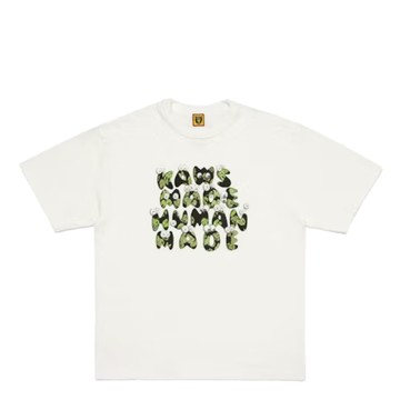 HUMAN MADE KAWS SS24 MADE GRAPHIC IIII TEE WHITE