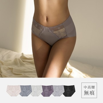 鋅離子抗菌 ‧ 中高腰無痕內褲-6色VC維娜40831