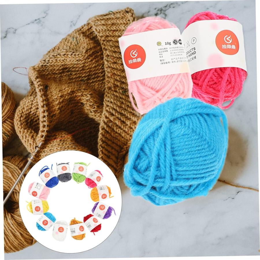 Set Yarn Gadgets for Knitting Supplies Crochet for Crochet Cotton Yarn Crochet Yarn Cotton Knitting Yarn Yarn for Crocheting Crocheting Yarn Knit