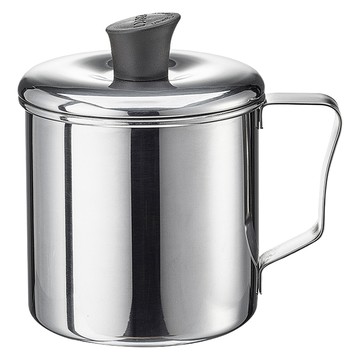 PLUS PERFECT 理想 極緻316不鏽鋼 口杯 附蓋 KH-70110 10cm  1個  銀色
