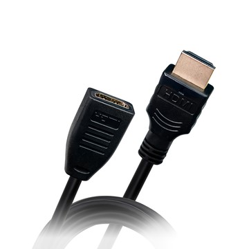 INTOPIC 廣鼎 4K HDMI 2.0公對母延長線 18Gbps 高速傳輸 ARC HDR 三層屏蔽層設計  150cm  1條