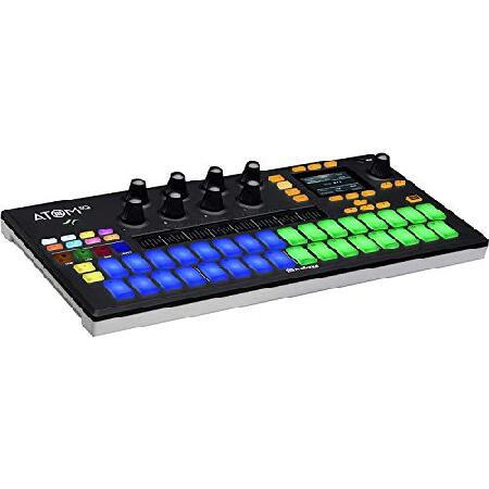 PreSonus Atom SQ Keyboard Pad Hybrid MIDI Keyboard Pad Performance and Production Controller Hardware Control Surface with 32-Velocity and Gravity Mag