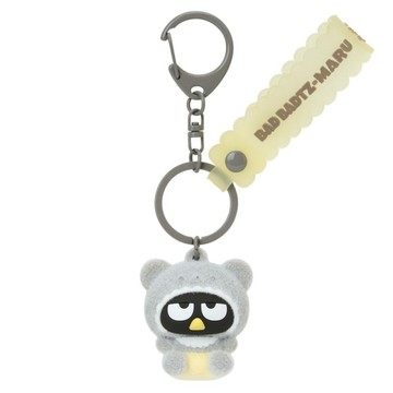 【震撼精品百貨】Bad Badtz-maru_酷企鵝~日本三麗鷗sanrio 酷企鵝立體植絨公仔吊飾-熊寶寶*58313