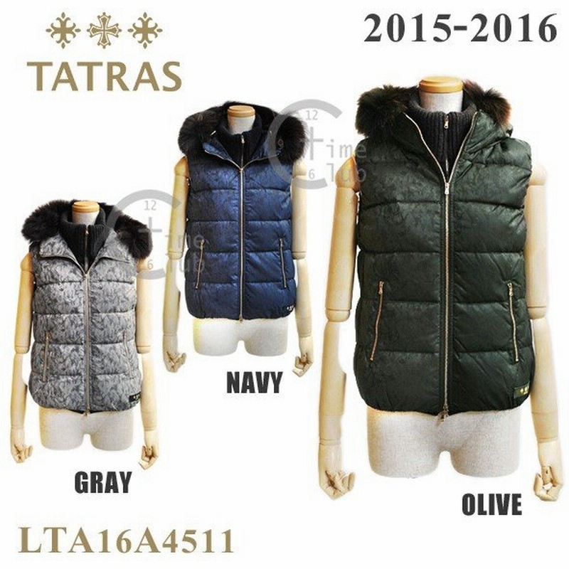 Tatras タトラス ダウン レディース Lta16a4511 ダウンベスト 迷彩 コート ジャケット Rachele Gray グレー Navy ネイビー フード ファー ニットリブ カモ 通販 Lineポイント最大0 5 Get Lineショッピング