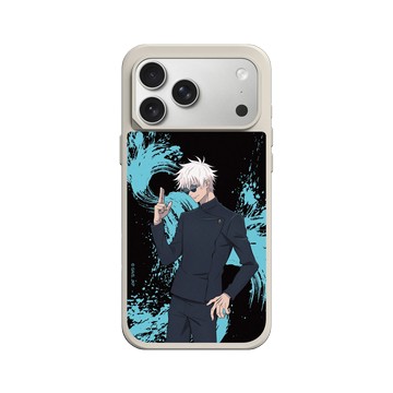 iPhone 17 Pro Max SolidX 貝殼灰 - Jujutsu Kaisen 咒術迴戰 S2 - 懷玉・玉折戰鬥系列-五條悟