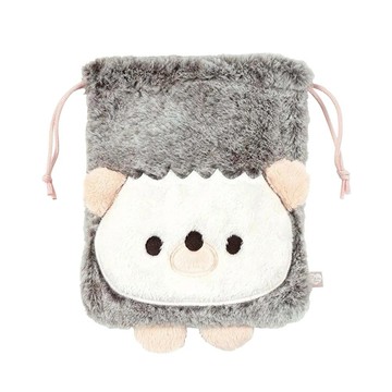 【Skater】立體造型束口袋-小刺蝟 (生日禮物/玩偶包)