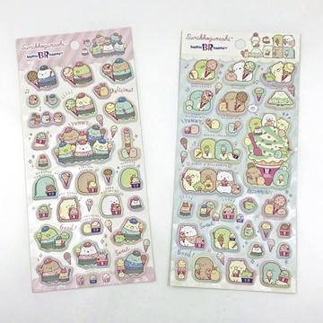 日本進口 角落生物 冰淇淋系列 立體 貼紙｜小鶴日貨