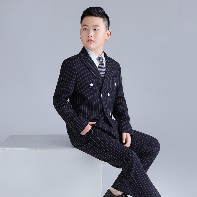 男の子 フォーマル スーツ 子供服 B体 大きいサイズ 4点セット