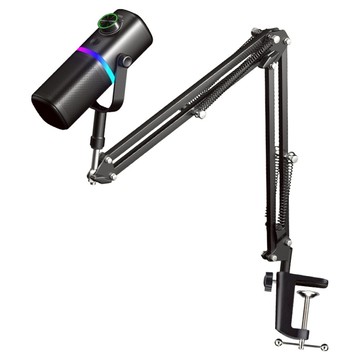 DTAudio 聆翔 專業版動圈麥克風 支架型  黑色  PC-DT01