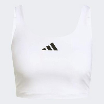 Adidas 愛迪達 Optime Bra Tank JZ6028 女 背心 運動背心 彈性 吸濕排汗 白
