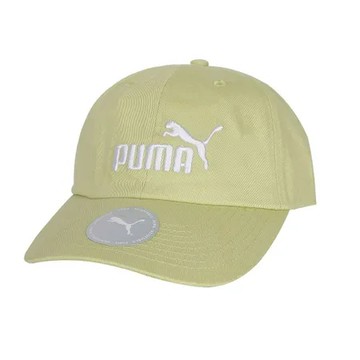 PUMA 基本系列 NO.1 棒球帽-防曬 遮陽 棒球帽 運動 帽子 蘋果綠白
