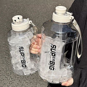 大容量水壺 運動水壺 1600ml/2600ml 手提水壺 吸管太空杯 創意提醒水壺 隨行杯 水壺網美杯 運動水壺