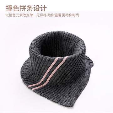 純色羊絨脖套女冬保暖時尚韓版針織超軟糯秋冬頸椎防寒圍脖百搭潮