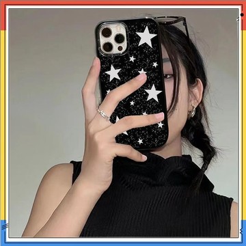 INS風星星KTiPhone15/14pro果凍手機殼11蘋果13/12高級16小眾X/8