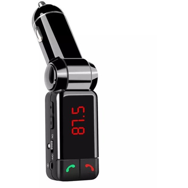 Fm 車 Mp3 プレーヤーハンズフリーワイヤレス Bluetooth キット Fm トランスミッター Led 車 Mp3 プレーヤー Us 通販 Lineポイント最大get Lineショッピング