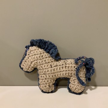 獨處的自由 鉤織小馬—吊飾/馬年/玩偶