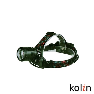 KOLIN 充電式旋轉調焦頭燈 KSD-DLK407