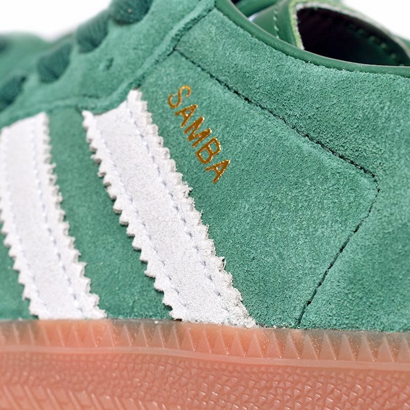 spzl新品 adidas SAMBA OG ID2054 グリーンスエード