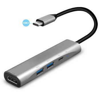 擴展塢 USB-C 多功能筆電擴展底座 HDMI 批發USB-C擴展塢PD充電HDMI手機Macbook平板電腦轉視頻type-c
