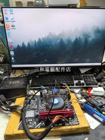 華碩PRIME H610M-K D4 主板 成色如圖 功能完好 拆機商品【三和電腦配件店】