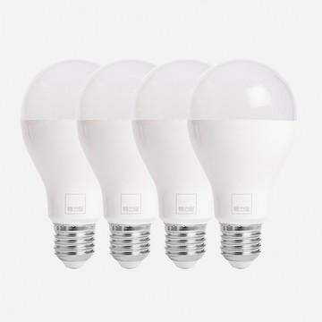 特力屋 金采 13W LED球泡燈 白光 4入 LED燈泡