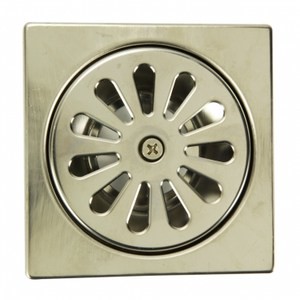 不鏽鋼地板落水頭1.5"-方形