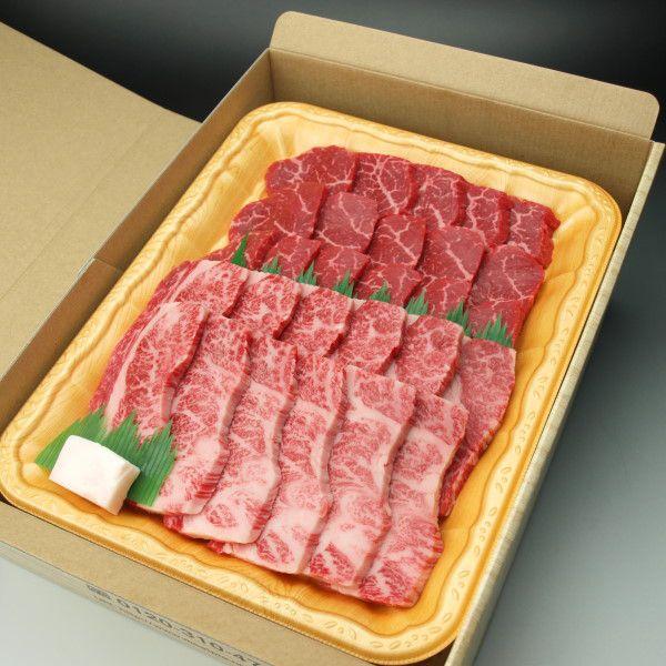 送料無料 国産 牛 牛肉 焼き肉 焼肉 ＢＢＱ バーベキュー用 肉ギフトセット カルビ モモ各400g入 お歳暮 お中元 ギフト プレゼント