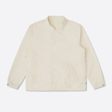 【CONVERSE】 ANDOVER COACHES JACKET 休閒外套 男女 米白_10026563-A04