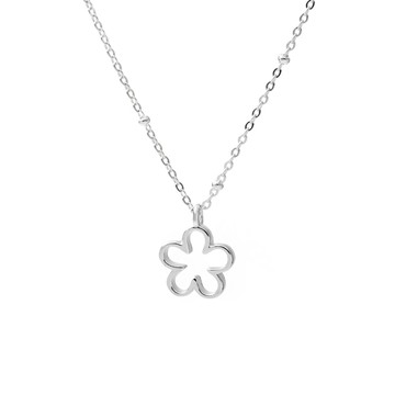 [預購] [純銀] 星光花語鎖骨鍊 / Starlight Floret Necklace
