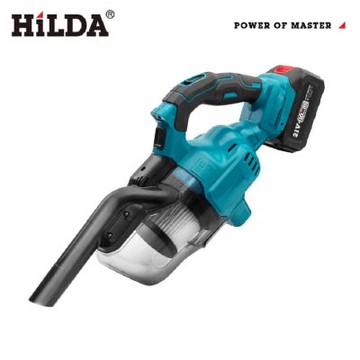 【HILDA】希爾達電動工具 21V 雙電 充電式 手持吸塵器