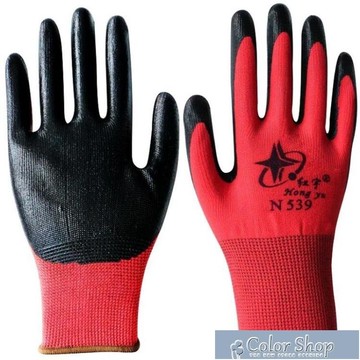 勞保工作防護手套防滑耐磨防油防割防水丁晴浸膠 710533