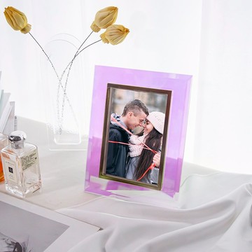 【獨家設計 紀念相框】極光/歐若拉玻璃相框(4X6) 禮物