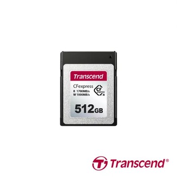 Transcend CFexpress 820 Type B 高速記憶卡 512GB