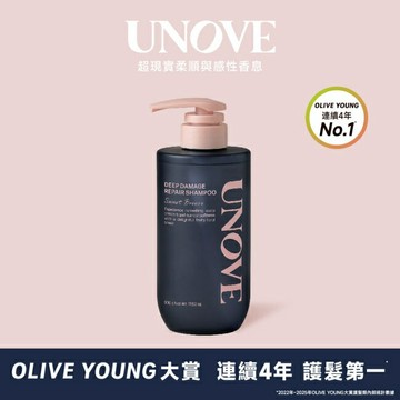 UNOVE 柔諾伊 角蛋白柔順修護洗髮精500g-獨家