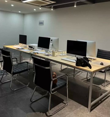 會議桌鋁型材桌子長條桌大書桌海洋樺木板電腦桌辦公桌簡約大班桌